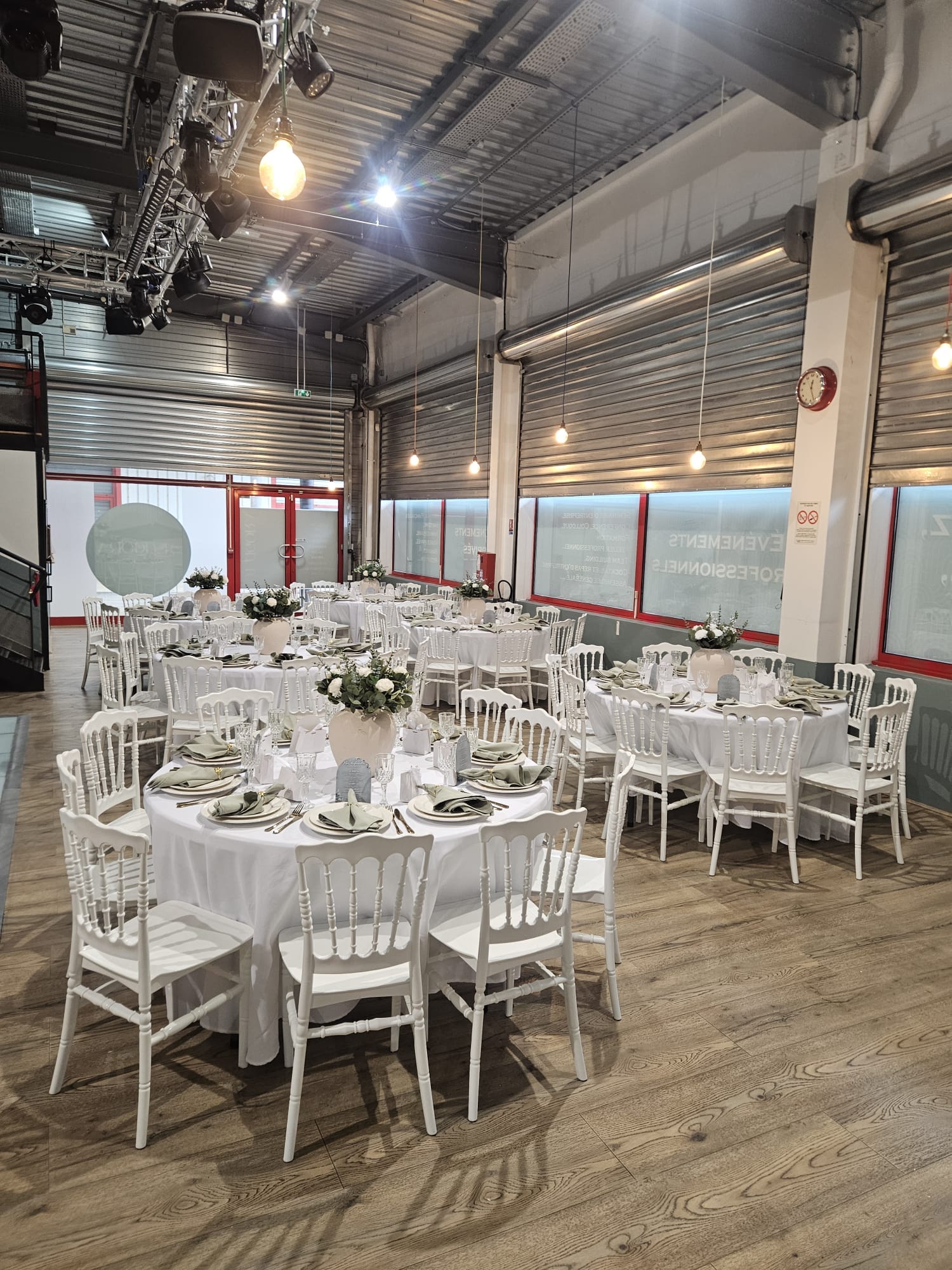 Salle O'Lagora en configuration baptême